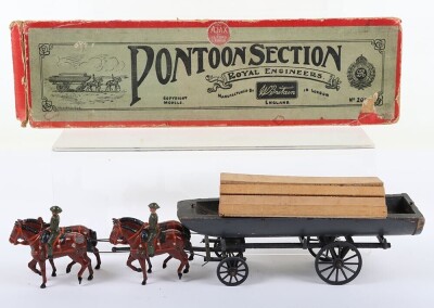 Britains rare boxed set 1254, Pontoon Section Royal Engineers, Active service dress, 1939 - 6