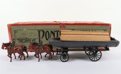 Britains rare boxed set 1254, Pontoon Section Royal Engineers, Active service dress, 1939 - 7