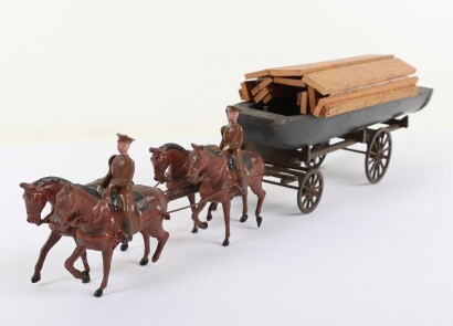 Britains set 1254, Pontoon Section Royal Engineers, Active service dress, 1933-38