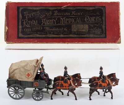 Britains boxed set 145, Royal Army Medical Corps Ambulance wagon, first version 1906 - 4
