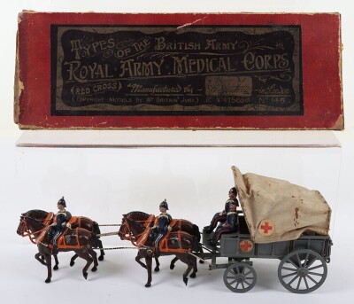 Britains boxed set 145, Royal Army Medical Corps Ambulance wagon, first version 1906 - 5