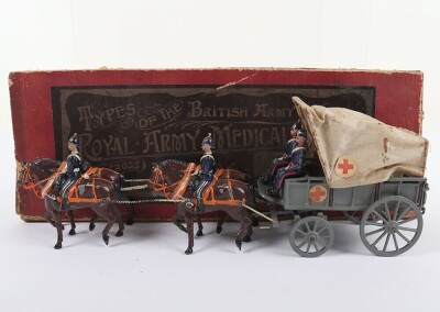 Britains boxed set 145, Royal Army Medical Corps Ambulance wagon, first version 1906 - 6