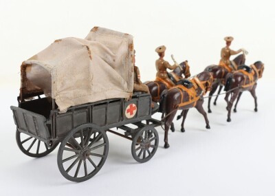 Britains set 146A, Royal Army Medical Corps Ambulance wagon, Service dress, first version 1919 - 3