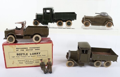 Britains Army vehicles, pre-war