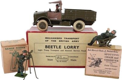 Britains boxed 1877 Beetle Lorry, 1940