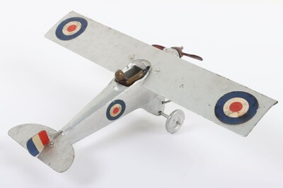 Britains set 433, R.A.F Monoplane and pilot, first version square wings, 1931-36 - 3