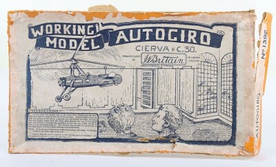 Britains rare boxed 1392, Civilian Cierva C30 Autogiro and pilot, 1935-39 - 2