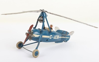 Britains rare boxed 1392, Civilian Cierva C30 Autogiro and pilot, 1935-39 - 3