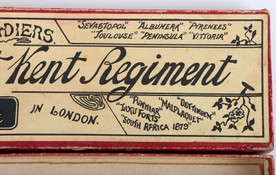 Rare Britains boxed set 16, The Buffs East Kent Regiment in khaki Boer War service uniform, second version 1895 - 4