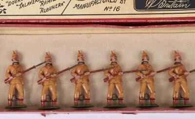 Rare Britains boxed set 16, The Buffs East Kent Regiment in khaki Boer War service uniform, second version 1895 - 6