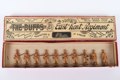 Rare Britains boxed set 16, The Buffs East Kent Regiment in khaki Boer War service uniform, second version 1895 - 9