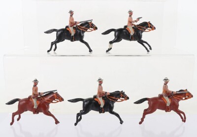 Britains set 38, South African Mounted Infantry, first version circa 1905 - 4