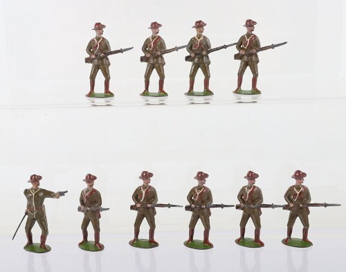 Britains set 104, City Imperial Volunteers, first version 1900