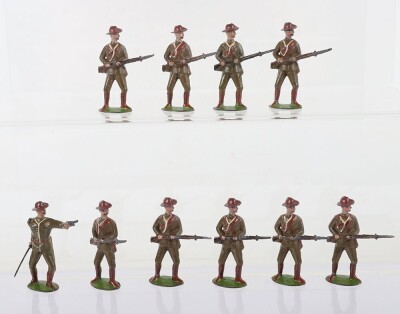 Britains set 104, City Imperial Volunteers, first version 1900