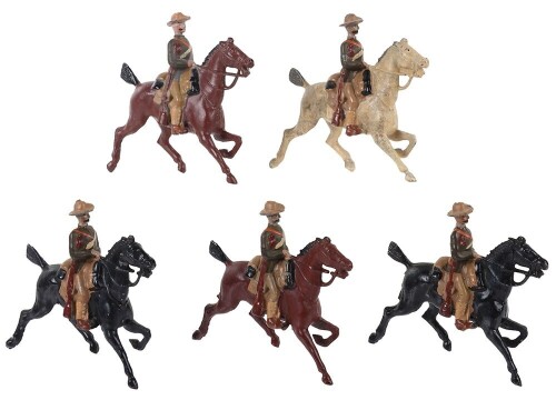 Britains set 105, Imperial Yeomanry, early first version 1900