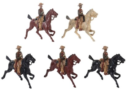 Britains set 105, Imperial Yeomanry, early first version 1900