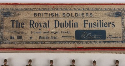 Rare Britains boxed set 109, Dublin Fusiliers, Boer War Service Dress, first version 1901 - 2