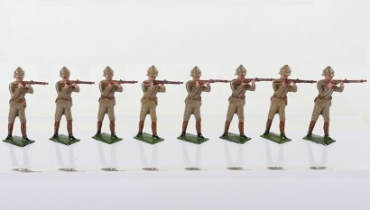 Britains set 119, Gloucestershire Regiment, Boer War Foreign Service dress, last version 1940
