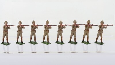 Britains set 119, Gloucestershire Regiment, Boer War Foreign Service dress, last version 1940