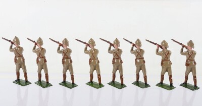 Britains set 119, Gloucestershire Regiment, Boer War Foreign Service dress, last version 1940 - 2