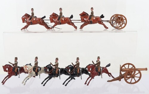 Britains set 126, small size Royal Horse Artillery, Boer War Service order, circa 1908