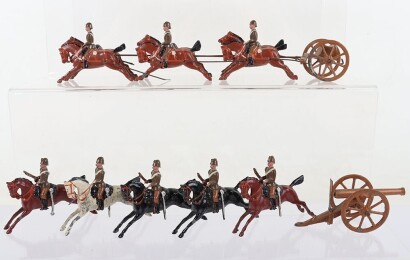 Britains set 126, small size Royal Horse Artillery, Boer War Service order, circa 1908