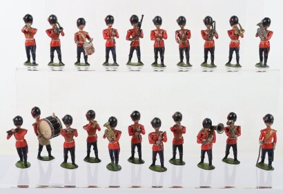 Britains set 37, Full Band of the Coldstream Guards, first version 1896