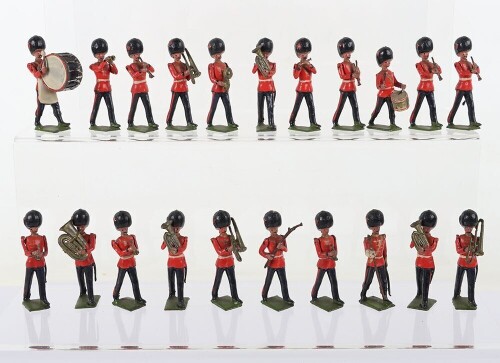 Britains set 37, Full Band of the Coldstream Guards, fourth version 1920s