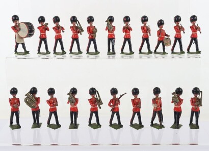 Britains set 37, Full Band of the Coldstream Guards, fourth version 1920s