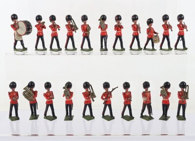 Britains set 37, Full Band of the Coldstream Guards, fourth version 1920s