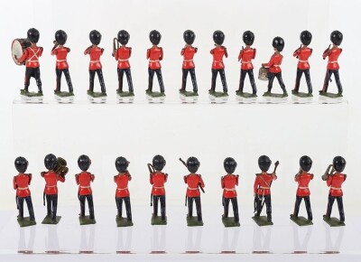 Britains set 37, Full Band of the Coldstream Guards, fourth version 1920s - 2