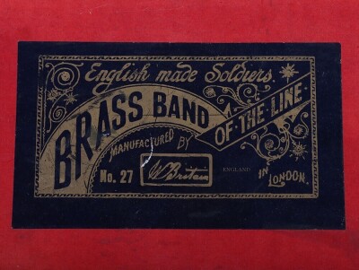 Britains boxed set 27, Brass Band of the Line, fourth version 1919 - 2