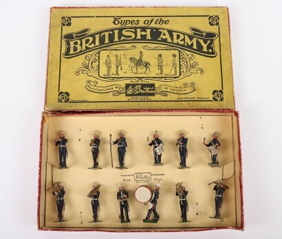 Britains boxed set 1291, Band of the Royal Marines, second version 1934