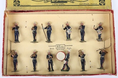 Britains boxed set 1291, Band of the Royal Marines, second version 1934 - 3
