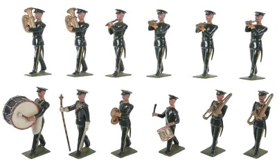 Britains Special Paint, Band of the 5th Dragoon Guards, No.1 Dress, 1939