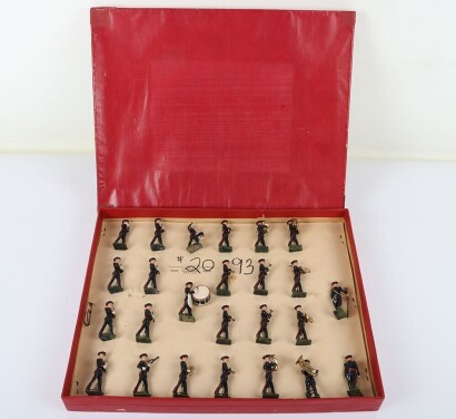 Britains set 2093, Band of the Royal Berkshire Regiment, first version metal drums 1954