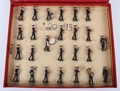 Britains set 2093, Band of the Royal Berkshire Regiment, first version metal drums 1954 - 3