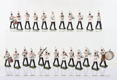 Britains rare set 2186, The Bahamas Police Band, unlisted for export only 1960