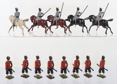 Rare Britains double row set 64, 2nd Madras Lancers and 7th Bengal Infantry, 1910