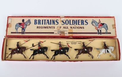Britains boxed set 66, 13th Duke of Connaught&rsquo;s Own Lancers, 1950s