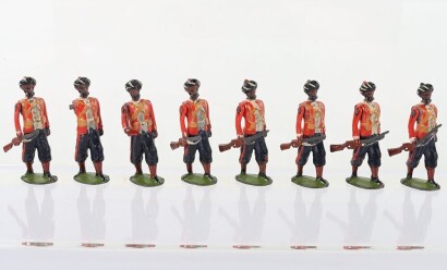 Britains set 67, 1st Madras Native Infantry, first version 1896