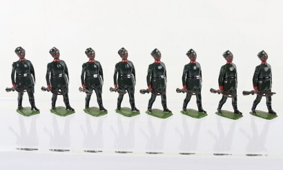Britains from set 197, Gurkhas Rifles, 1st King&rsquo;s Own (The Malaun Regiment), 1950s