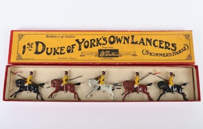 Britains boxed set 271, 1st Duke of York&rsquo;s Own Lancers (Skinner&rsquo;s Horse), circa 1930
