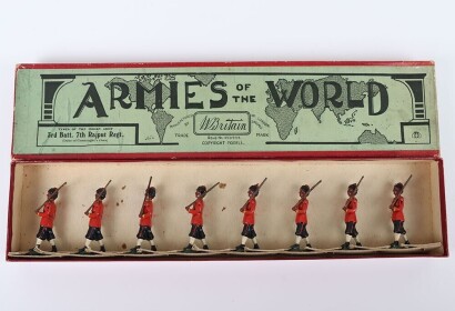 Britains boxed set 1342, 7th Rajput Regiment, 1934-41
