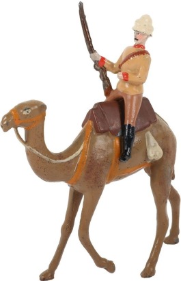 Rare Britains from set 131, British Camel Corps trooper