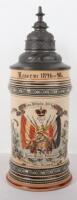 Imperial German 4th Company Baden Infantry Regiment Number 11 (3rd Baden – Margrave Ludwig Wilhelm) 1896-98 Commemorative Stein