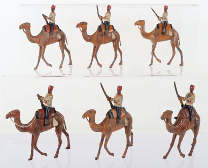 Britains from set 48, Egyptian Camel Corps, circa 1910