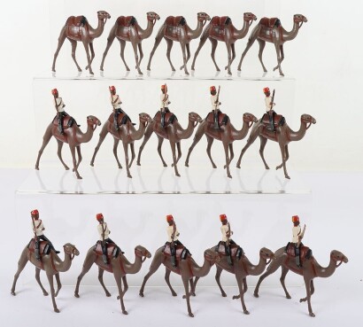 Britains from set 48, Egyptian Camel Corps, third version 1957-66