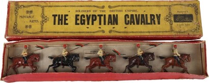 Britains boxed set 115, Egyptian Cavalry, first version 1901-03