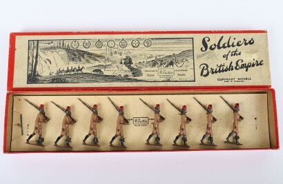 Britains boxed set 225, King&rsquo;s African Rifles, circa 1930